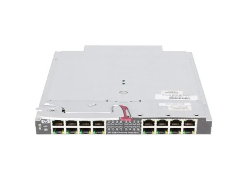 723458-001 HP 16-Port 1GB/s Pass-Through Module for c-C...