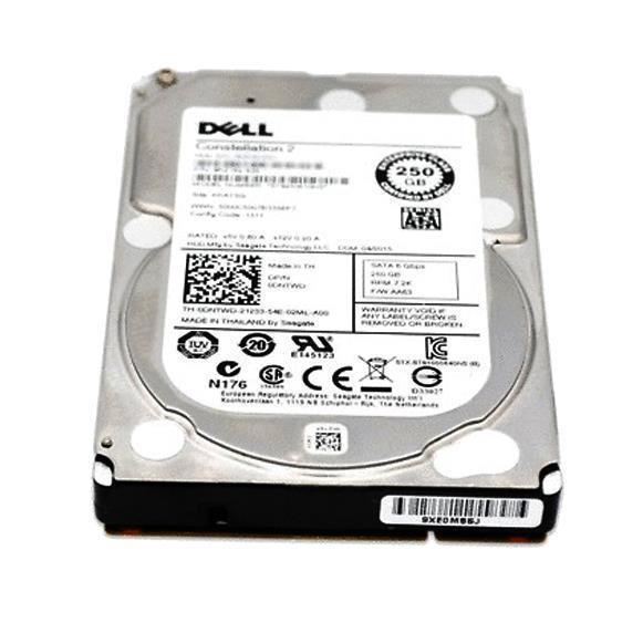 JX718 Dell 250GB 7200RPM SATA 3GB/s 8MB Cache 3.5-inch ...