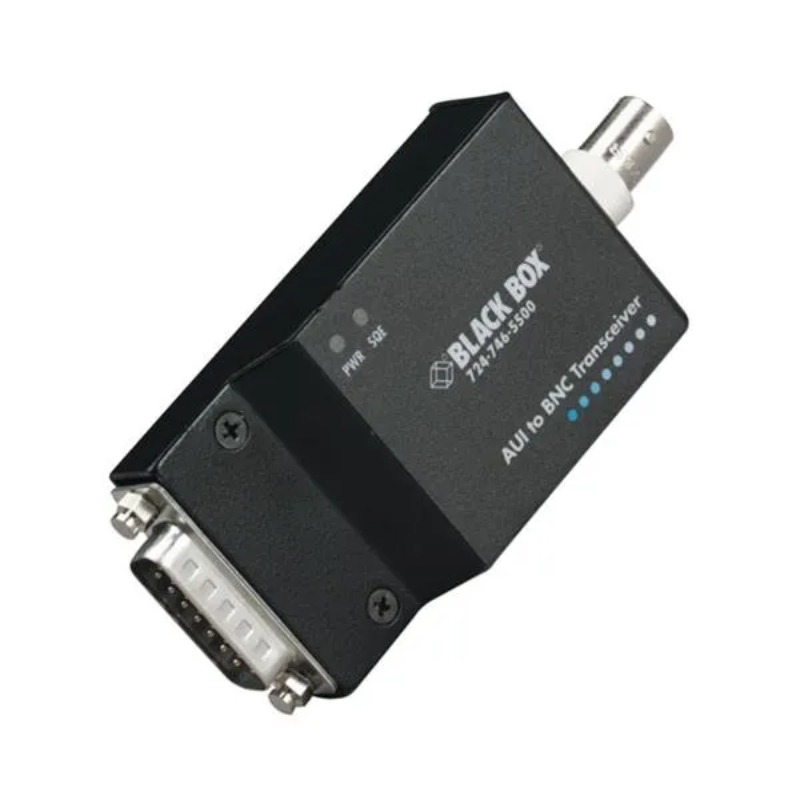 LE1601A Black Box IEE 802.3 AUI to BNC Thin Coax Transc...