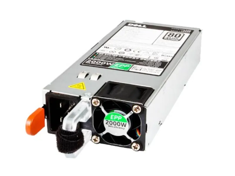 W1R7V Dell 2000-Watts Hot-pluggable 80 Plus Platinum Po...